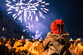 Eguberri aitzineko hiru larunbatetan, suziri lehiaketa bat antolatua da Errobi bazterrean. - Irudia handitu (modu-leihoa)